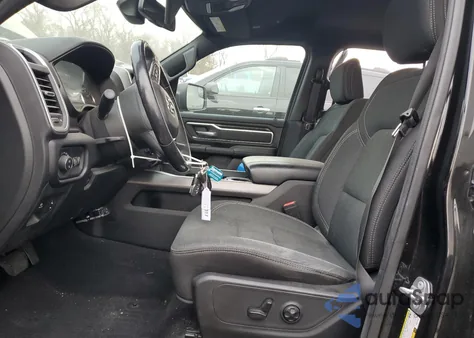 2019 Ram 1500 Big Horn/Lone Star from USA, damaged, VIN 1C6SRFFT0KN697654